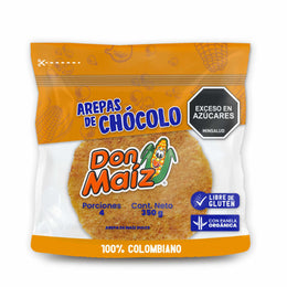 Sweet Corn Arepa Don Maiz Pack of 4 (350g)