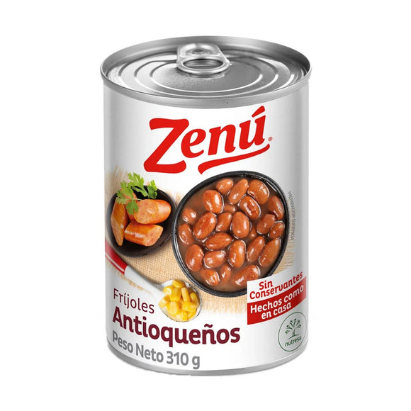 Antioquenos Canned Beans Zenu (310g)