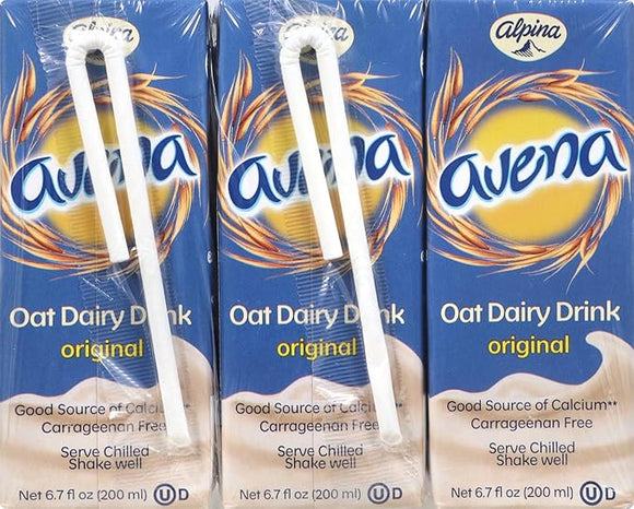 Avena Oat Dairy Drink Alpina Pack of 6 (200ml x 6)