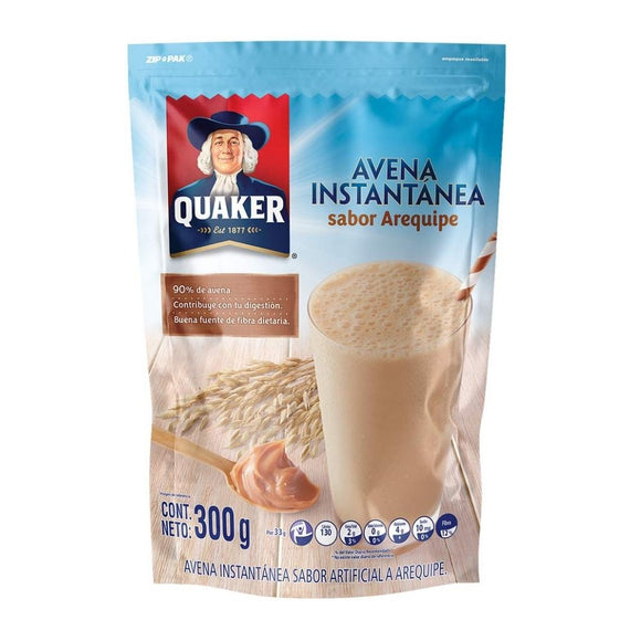 Instant Oatmeal Drink Caramel Quaker (300g)