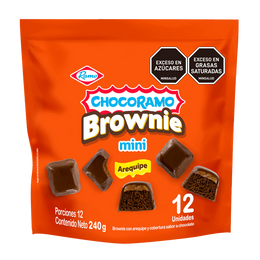 Pack Choco Brownie Mini x 15 unidades (300g)