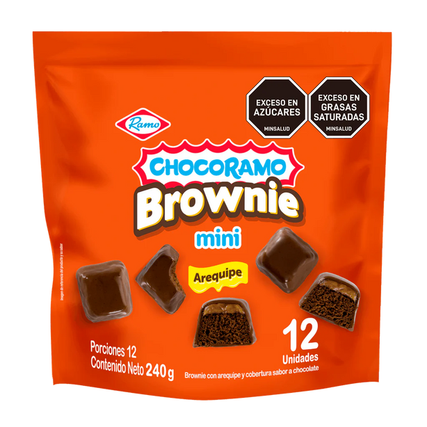 Pack Choco Brownie Mini x 15 unidades (300g)