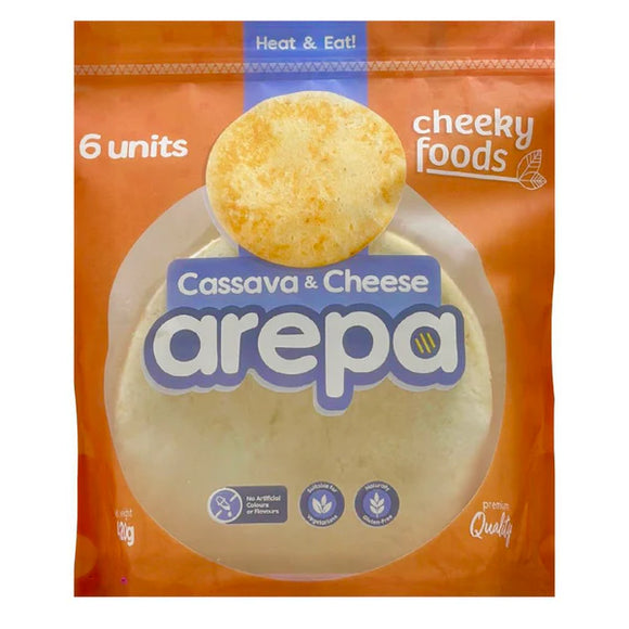 Cassava & Cheese Arepa Pack of 6 (420g)