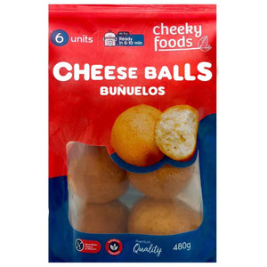 Buñuelos / Cheese Balls x 6 Cheeky Foods (480g)