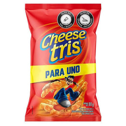 Cheese Tris Cheese Flavoured Puffed Corn Snacks Frito Lay (120g)