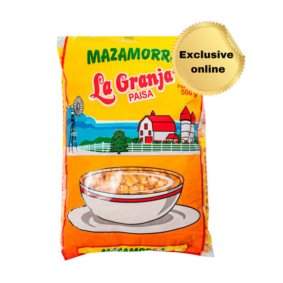 Mazamorra Maíz Blanco La Granja Paisa (500g)