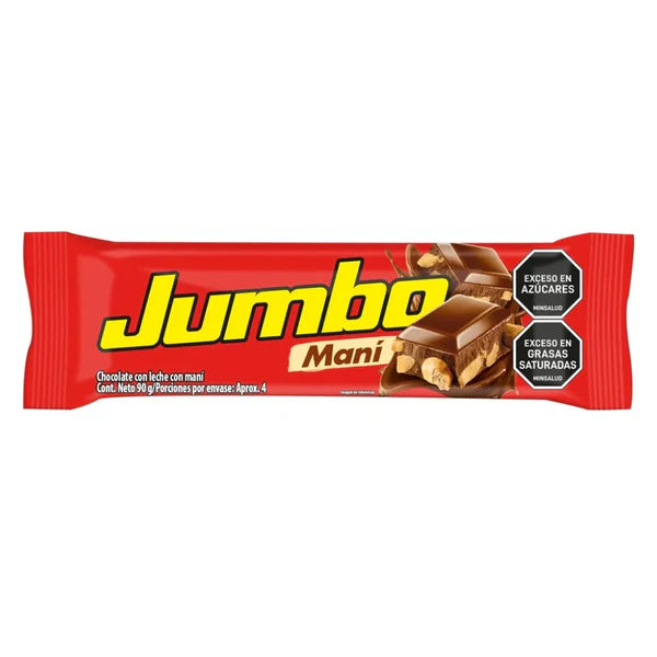 Jumbo Milk Chocolate Bar with Peanuts (100g)