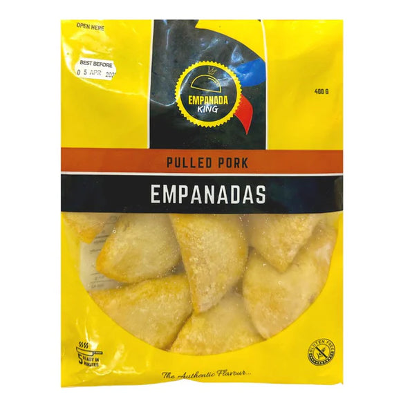 King Pulled Pork Empanada Pack x 10 (400g)