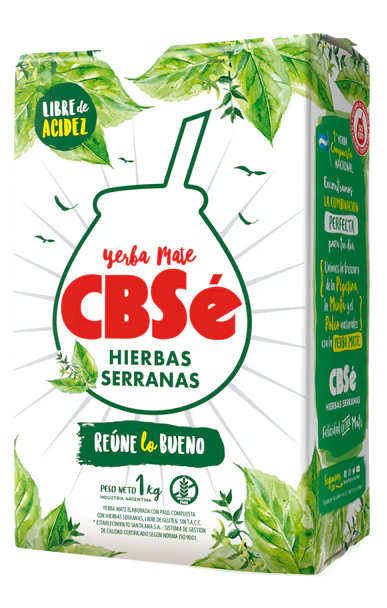 Yerba Mate CBSé Mountain Herbs (1kg)