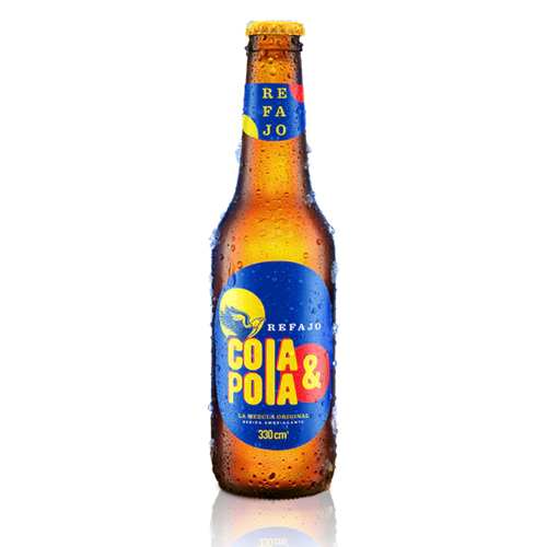 Botella Cola y Pola(330 ml)