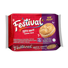 Festival Tutti Frutti Biscuits Pack of 12 (403g)