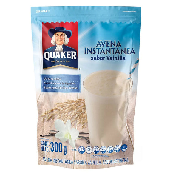 Instant Oatmeal Drink Vainilla Quaker (300g)