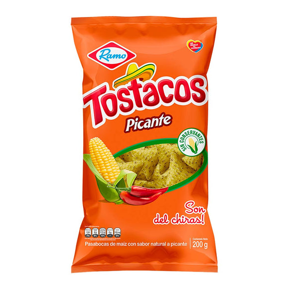 Tostacos Spicy Corn Chips Ramo (200g) - LatinMate