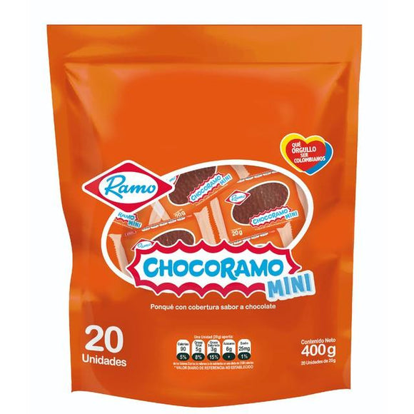 Chocorramo Mini Pack x 20 (400g) - LatinMate