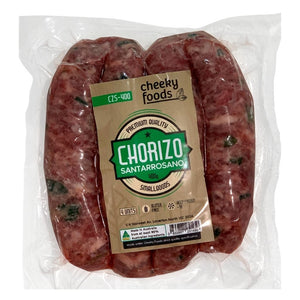 Chorizo Santarrosano Pack of 4 (400g) - LatinMate