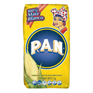 P.A.N. White Corn Flour (1KG) - LatinMate