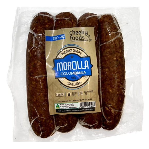 Morcilla / Black Pudding Sausage Pack of 4 (400g) - LatinMate