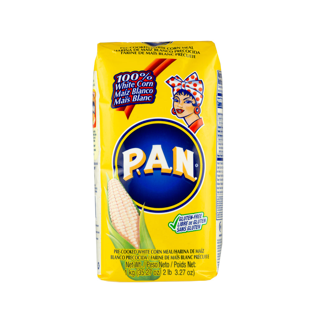 P.A.N. White Corn Flour (1KG) LatinMate Wholesalers