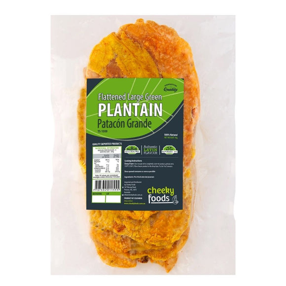 Toston / Flattened Large Green Plantain (1kg) - LatinMate