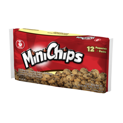 Minichips Festival Chocolate Pack x 8 (420g) - LatinMate
